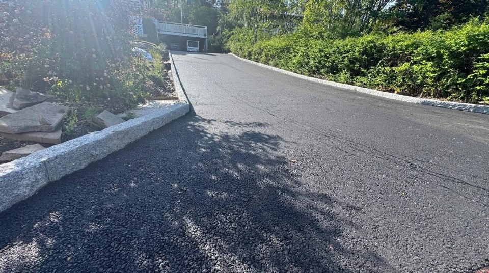 Betong-projekt i Danderyd