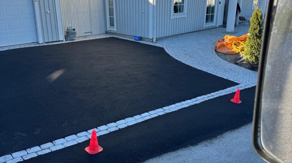 Betong-projekt i Danderyd