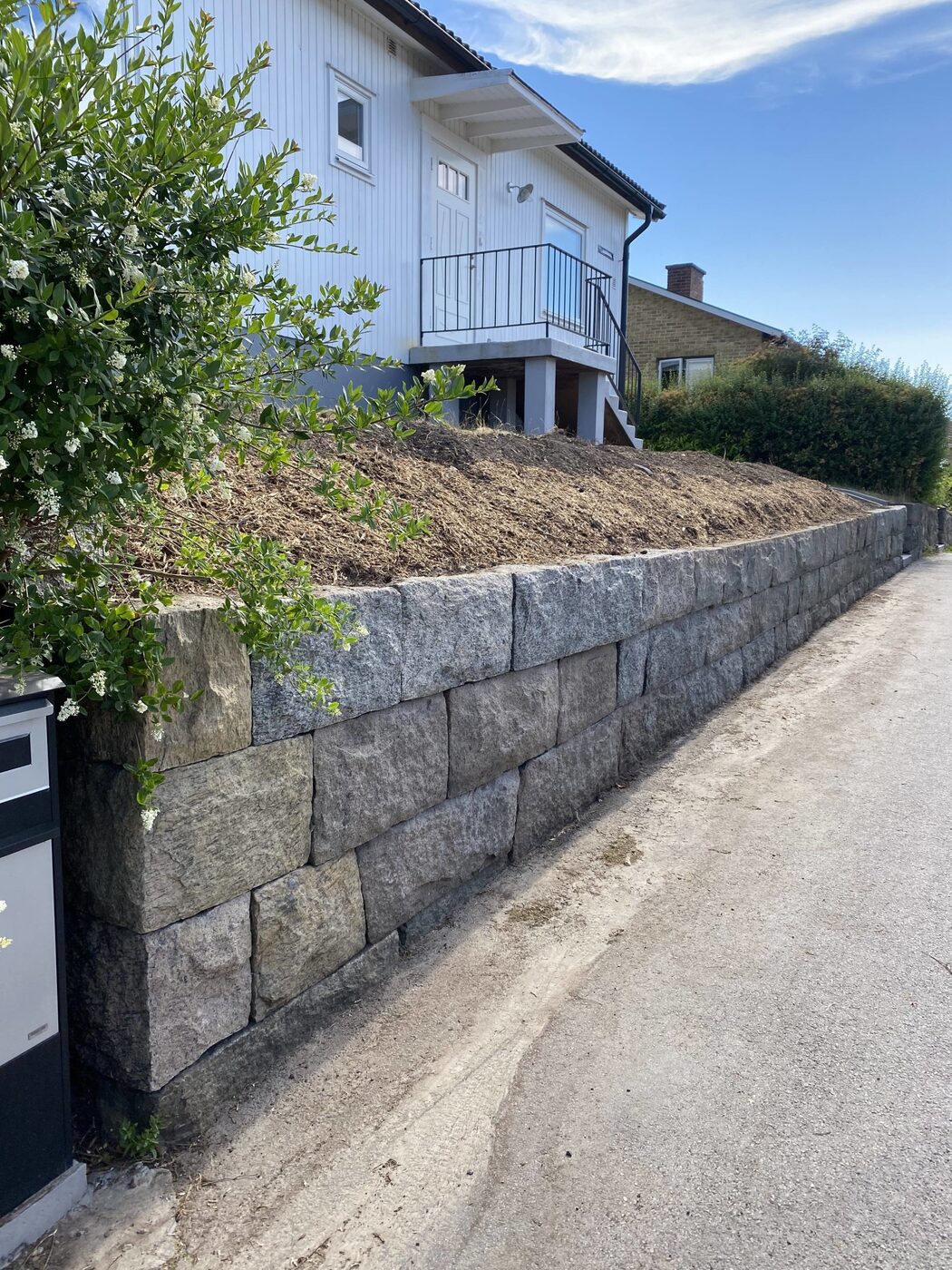 Betong-projekt i Danderyd