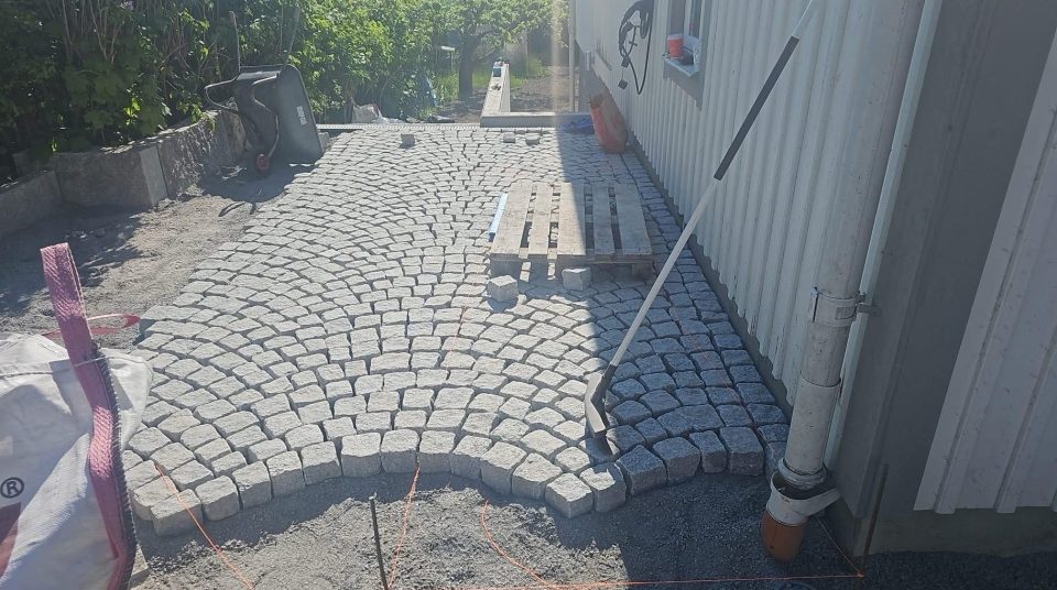 Betong-projekt i Danderyd