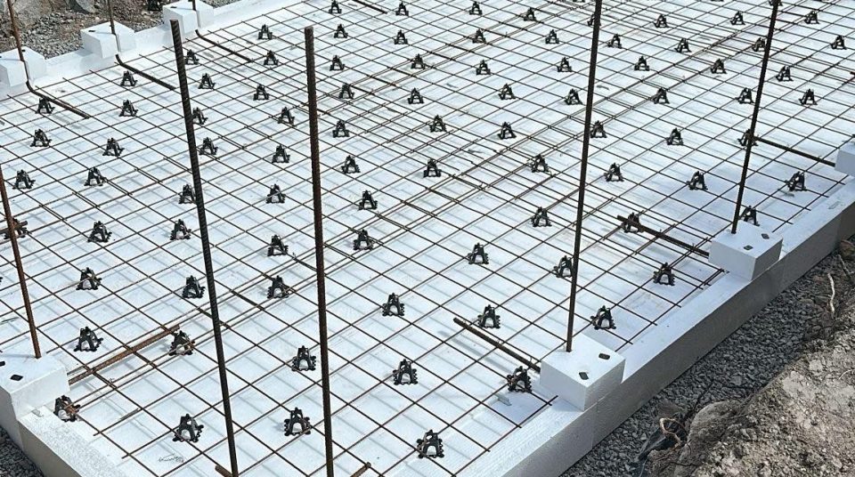 Betong-projekt i Danderyd